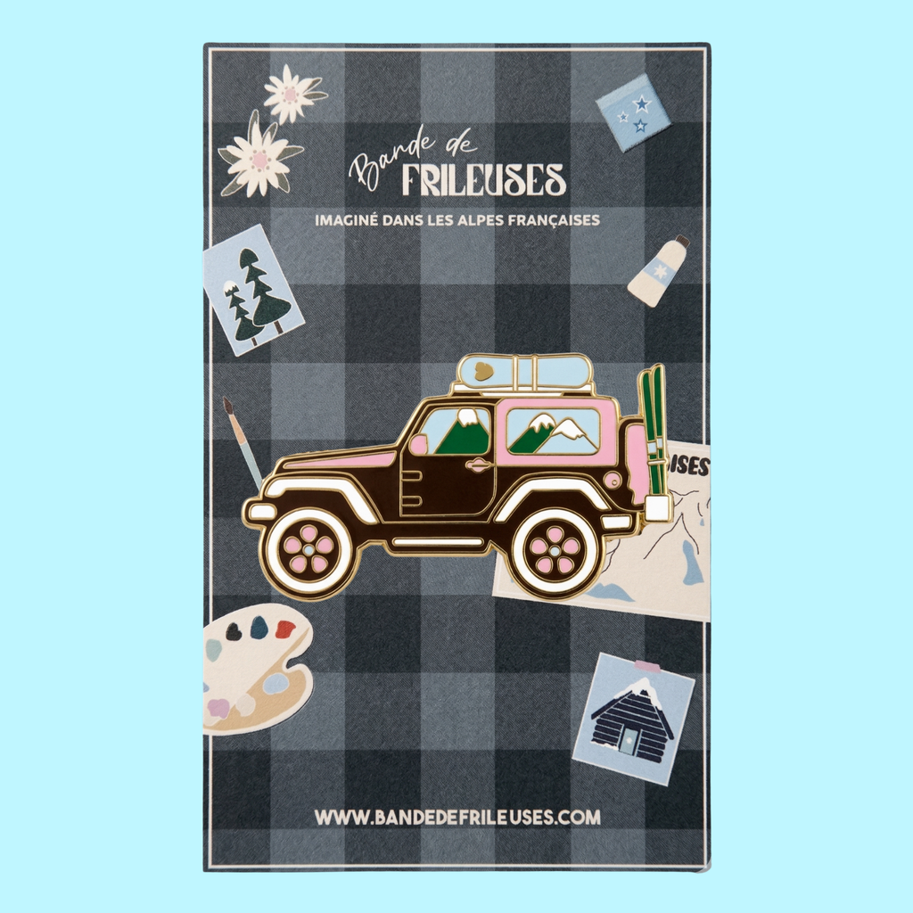 PINS - JEEP DE RIDEUR