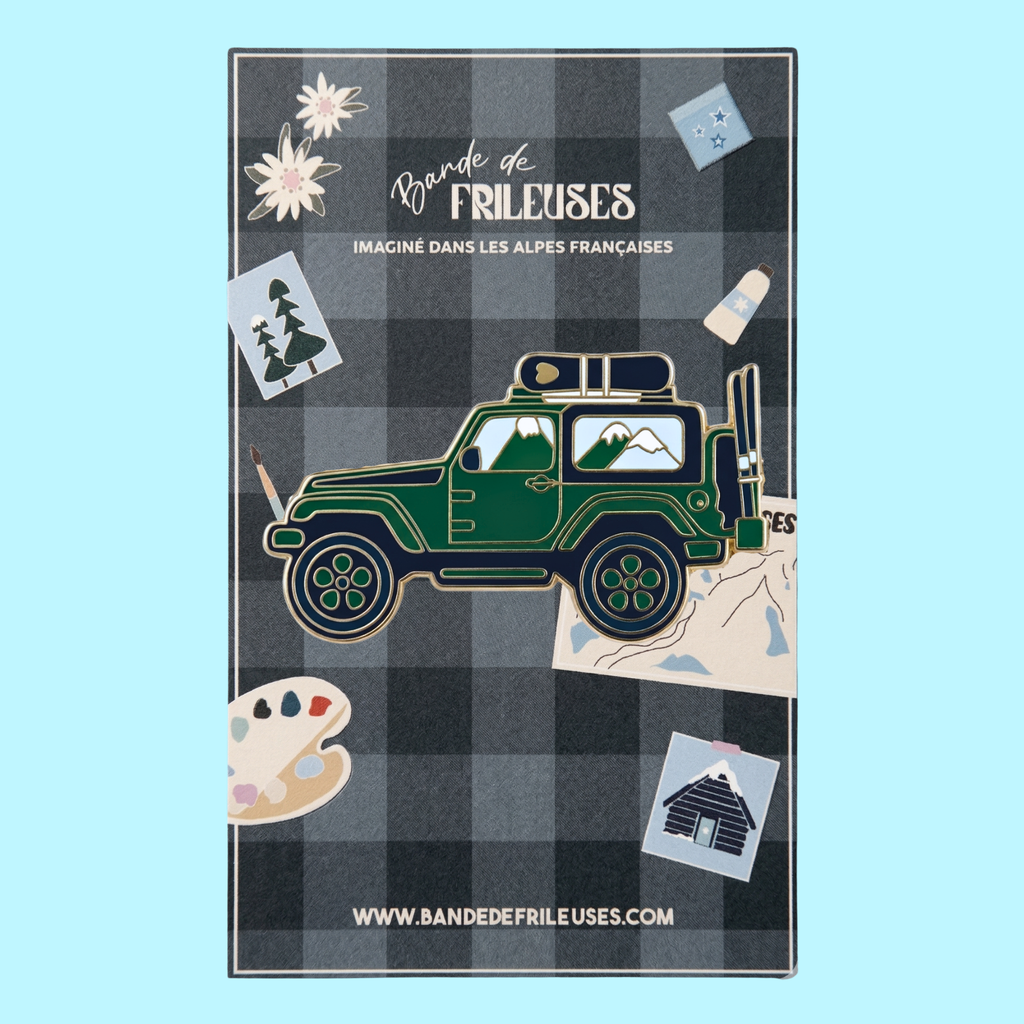 PINS - JEEP DE RIDEUR