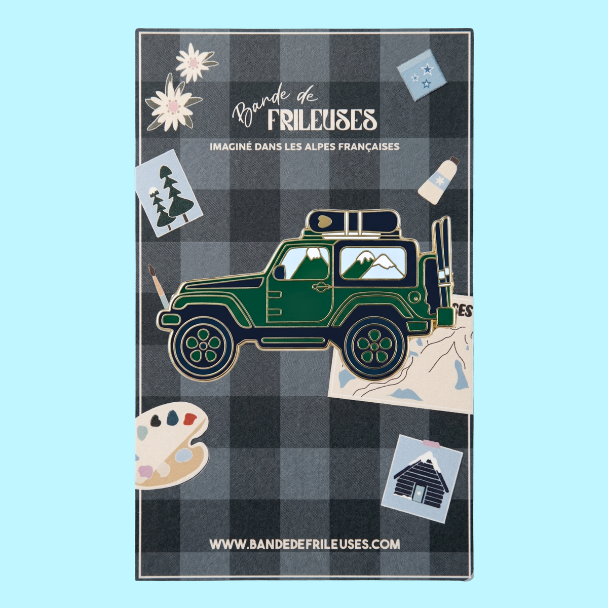 PINS - JEEP DE RIDEUR