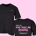 TEESHIRT - SHUT UP NOIR