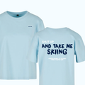 TEESHIRT - SHUT UP BLEU