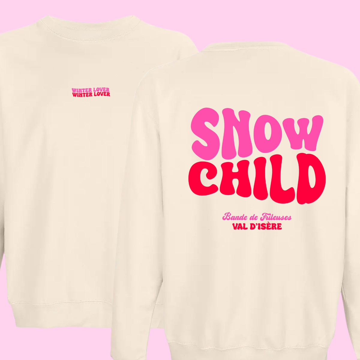 SWEAT - SNOW CHILD ROSE