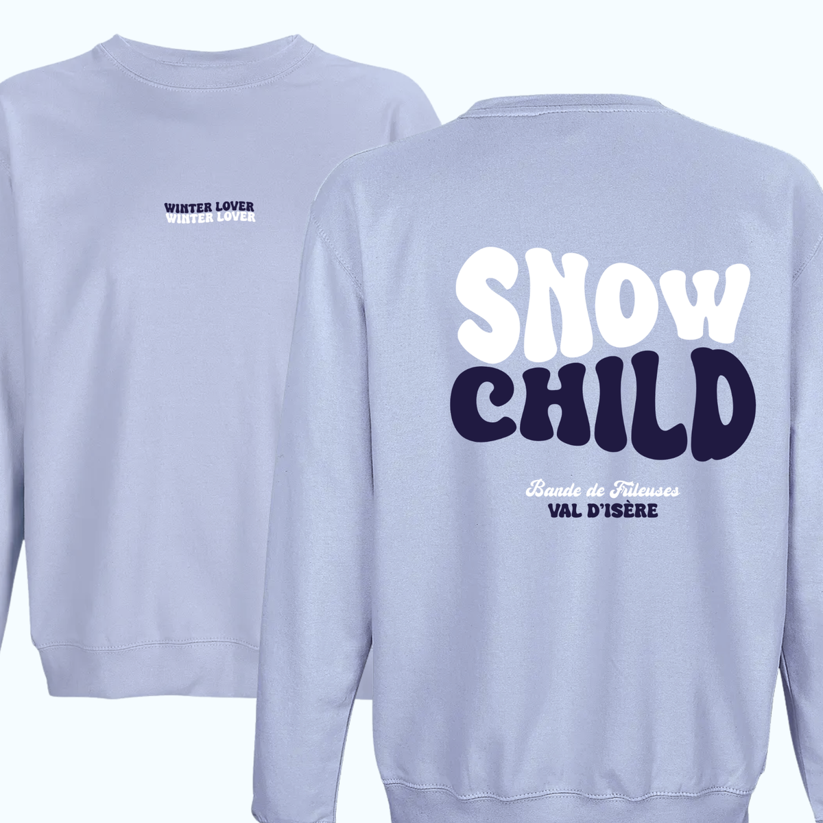 SWEAT - SNOW CHILD BLEU