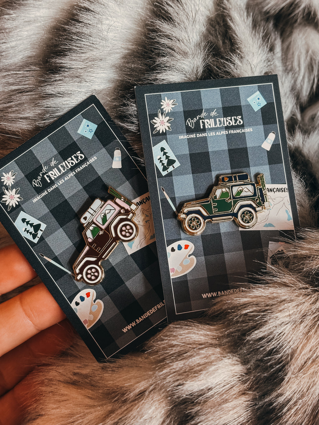 PINS - JEEP DE RIDEUR