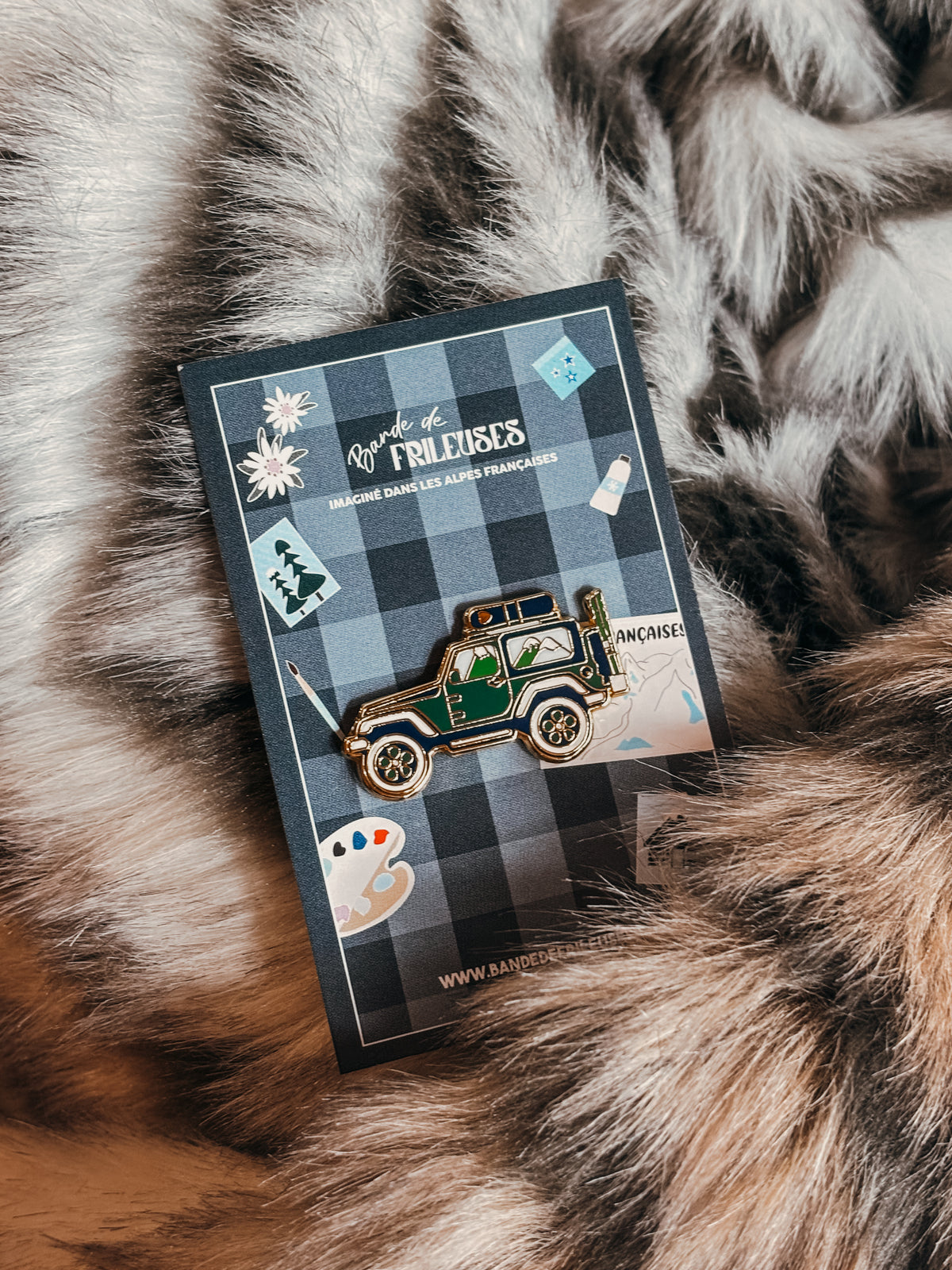 PINS - JEEP DE RIDEUR